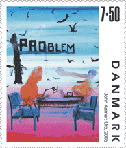 Denmark postage stamp