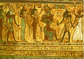 Tomb Painting, Tomb of Ramses I, near Thebes