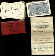 1913 Flinch Card Game