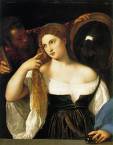Titian - Woman With a Mirror