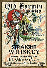 whiskey label